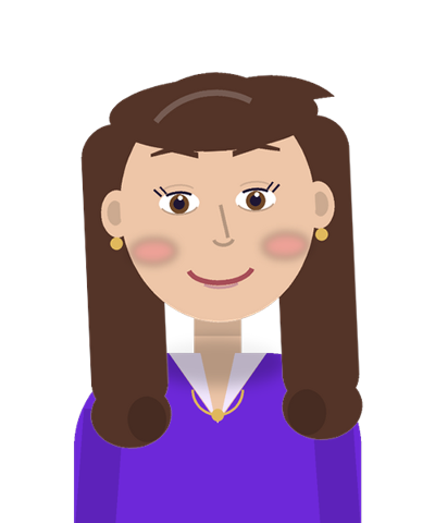 Mama, getekend personage